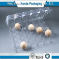 Plastic container with lock for egg